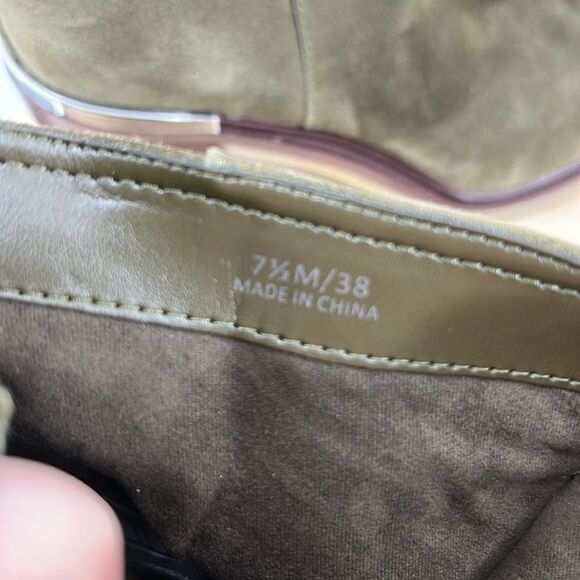 Vince Camuto Gorgan Casual Ankle Boots- Dark Green- Size 7.5 M- New - Picture 7 of 7